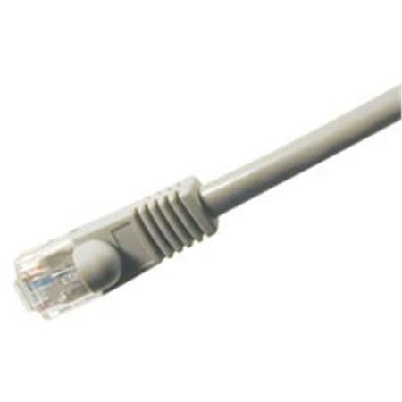 COMPREHENSIVE Cat5e 350 Mhz Snagless Patch Cable 25ft Gray CAT5-350-25GRY
